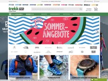 Screenshot Trekkinn Website