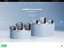 Screenshot Ugreen Website