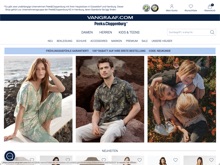 Screenshot Van Graaf Website