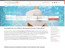 Screenshot verwoehnwochenende.de Website