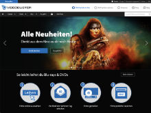 Screenshot Videobuster Website