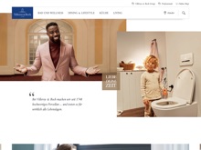 Screenshot Villeroy & Boch Website