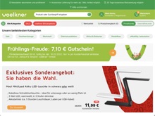 Screenshot Voelkner Website