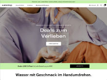 Screenshot Waterdrop Website