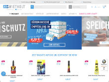 Screenshot Wietholt Website