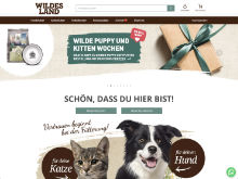 Screenshot Wildes Land Website
