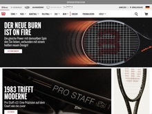 Screenshot Wilson Website