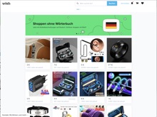 Screenshot Wish Website