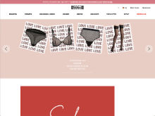 Screenshot Wolford Website