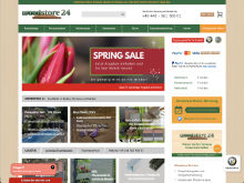 Screenshot Woodstore24 Website