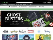 Screenshot zavvi Website