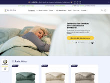 Screenshot Zelesta Website