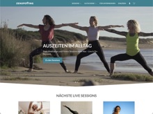 Screenshot ZENSPOTTING Website