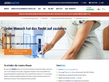 Screenshot ZeroWater Website